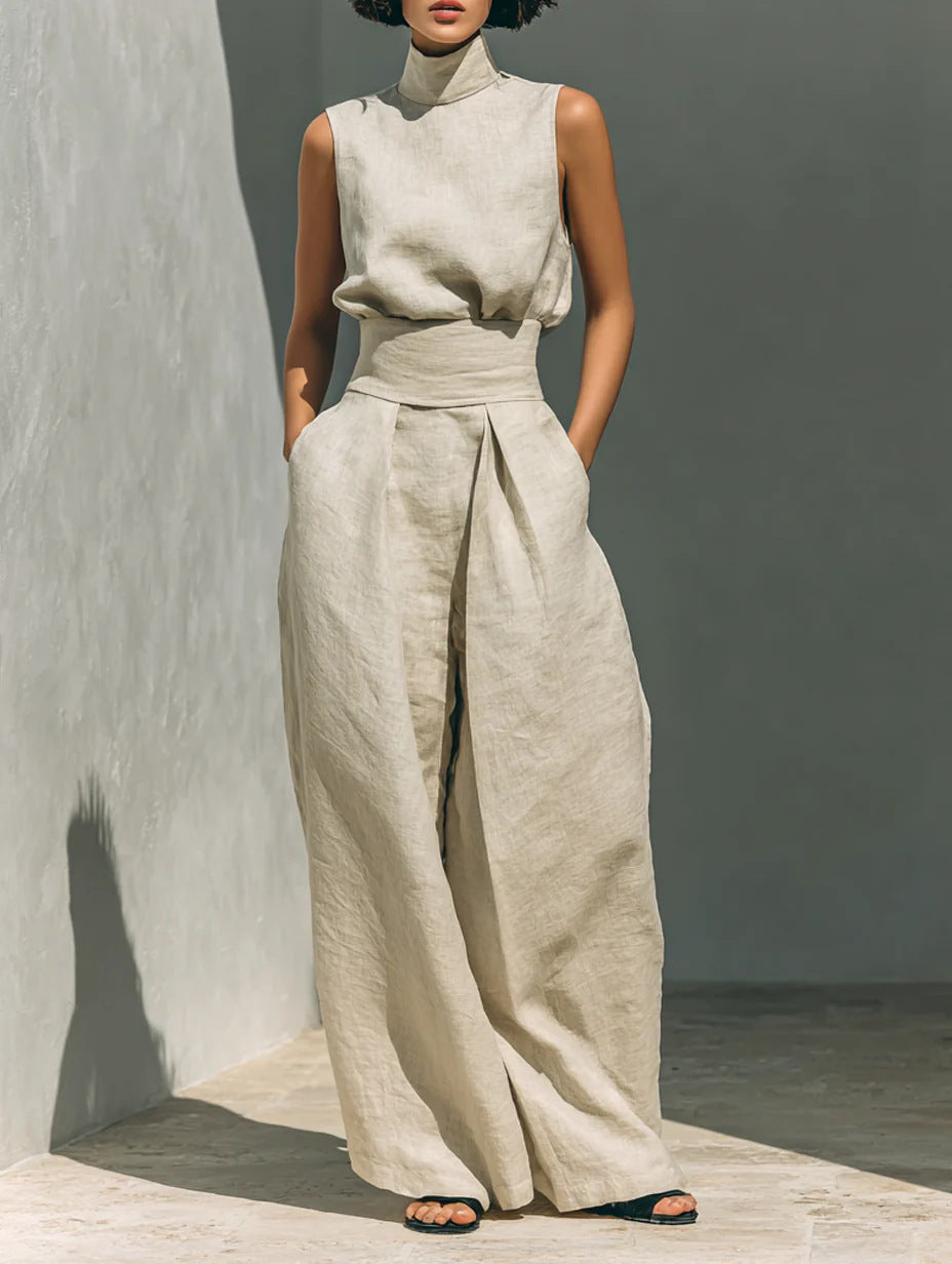 Sleeveless Suit