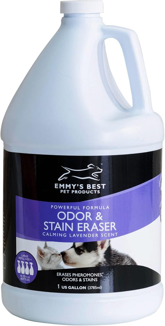 EBPP Odor & Stain Eraser - Made in the USA - Pet Odor Absorber and Room Deodorizer for Home Use - Odor Remover and Urine Odor Eliminator - Lavender Enzyme Carpet Cleaner