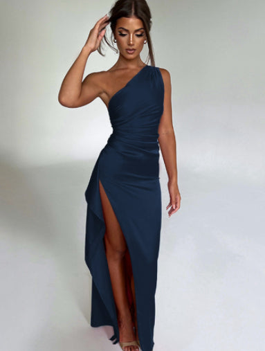 Sexy One-shoulder Backless
