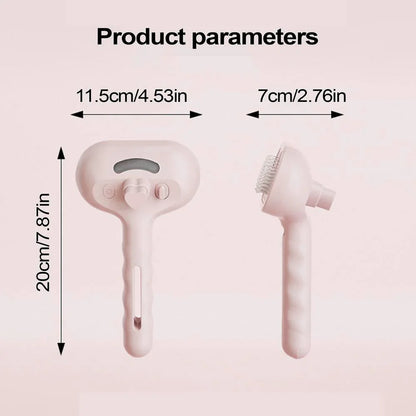 Pet Spray Hair Comb Pet Hair Remover Cleaning Brush Cats Grooming Dog Accessories Tools Dematting Water Mist Humidifier Comb