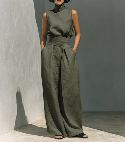 Sleeveless Suit