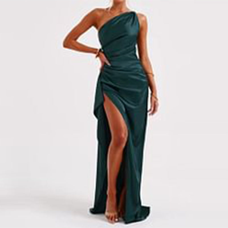 Sexy One-shoulder Backless